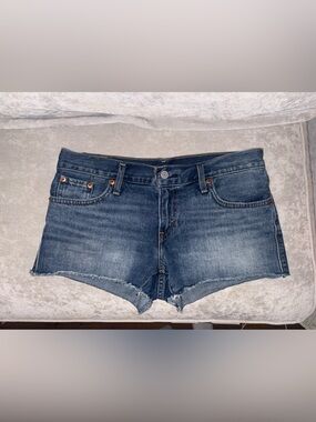 Levi's Blue Denim Jean Shorts